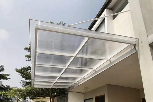 Kanopi Polycarbonate Kanopi Transparan (2)