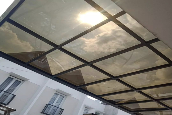 Kanopi Polycarbonate Kanopi Transparan