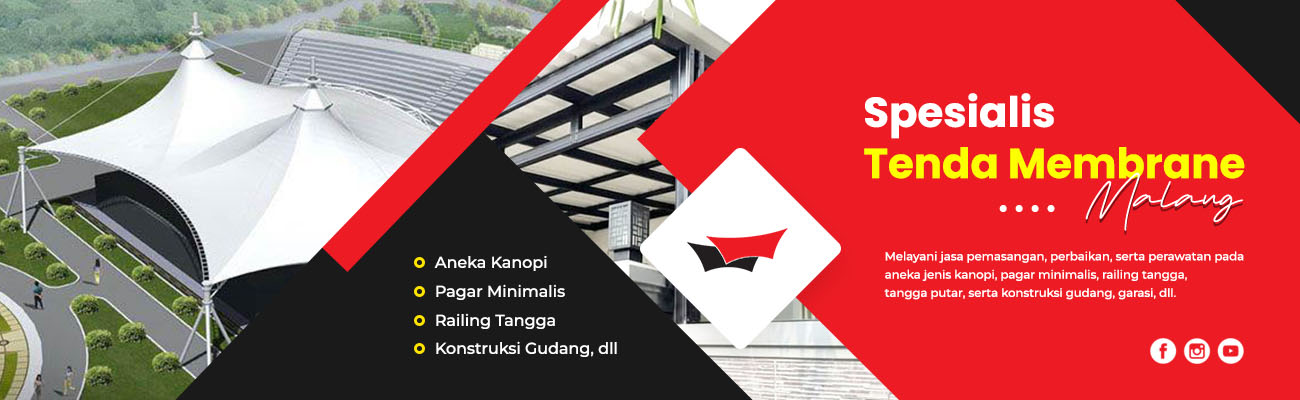 Spesialis Tenda Membrane Malang Spesialis Tenda Membrane Malang