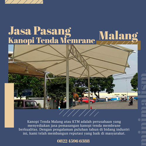 Pasang Kanopi Tenda Membrane Malang